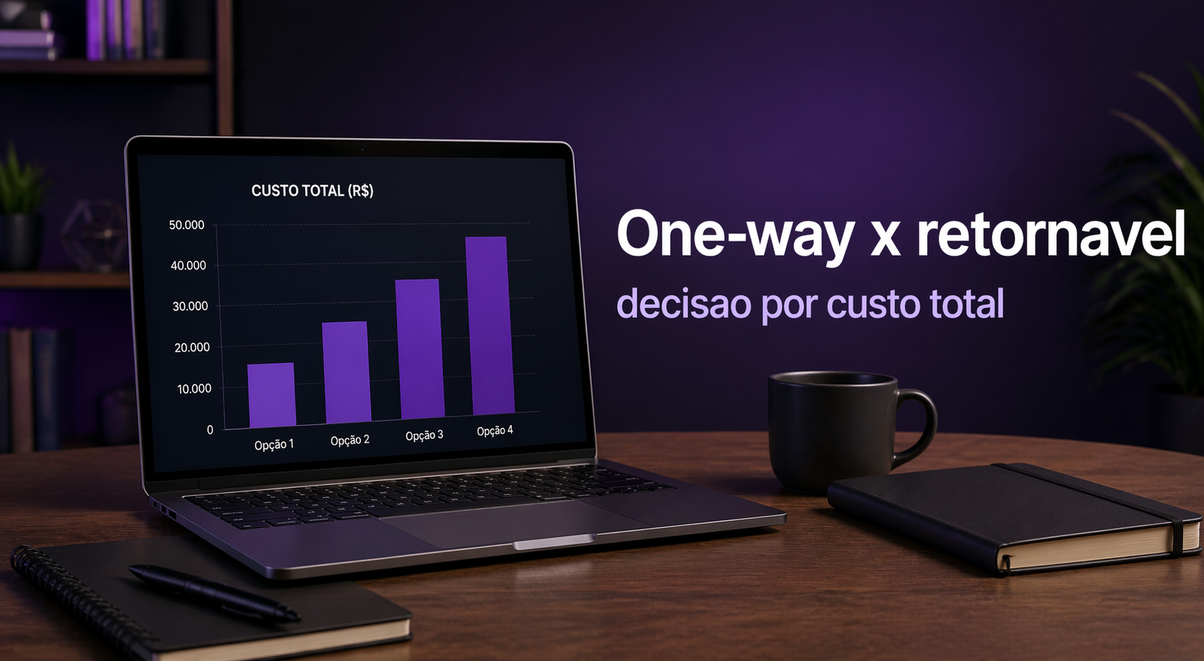 Operacao de armazenagem com pallets em diferentes formatos de embalagem industrial